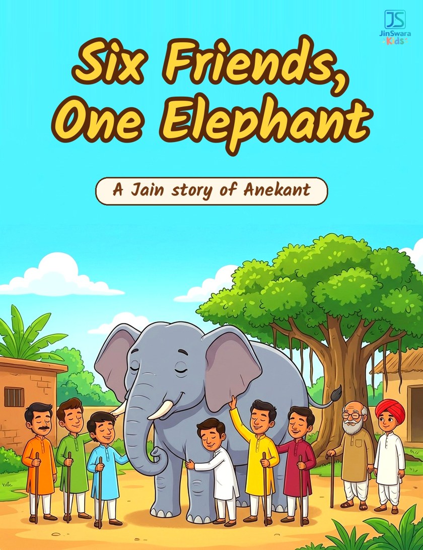 Six Friends One Elephant book cover